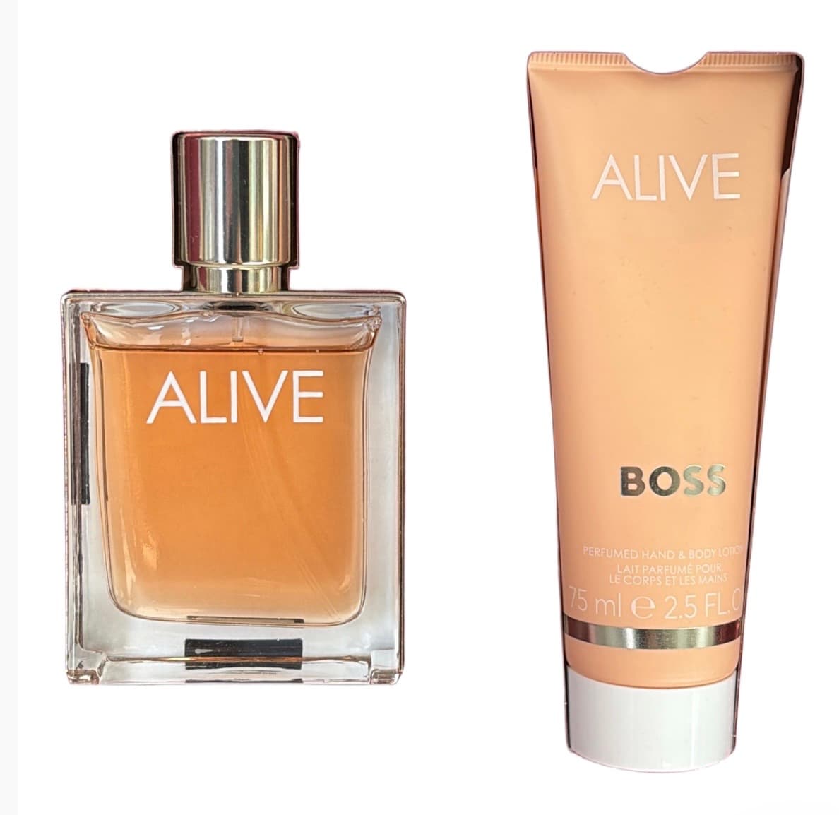 BOSS ALIVE EAU DE PAFRUM SPRAY 50ML AND BODY LOTION - image 2