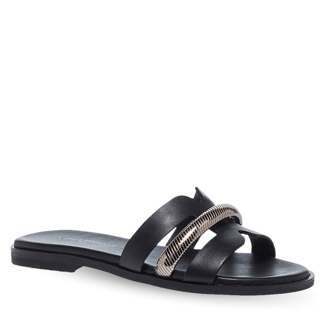 Σανδάλια Δερμάτινα Γυναικεία Parex 11531132 in Black, view 1