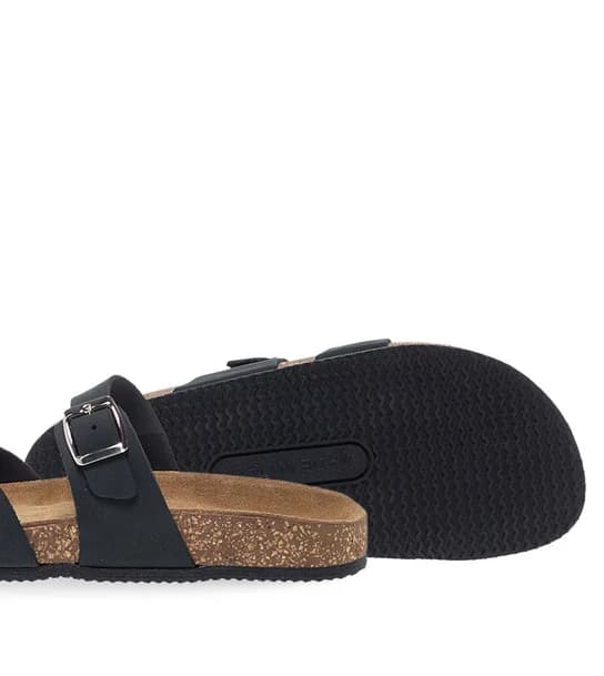 Γυναικεία Δερμάτινα Σανδάλια Parex 11531076 in Black, view 4