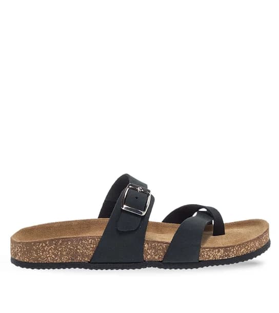 Γυναικεία Δερμάτινα Σανδάλια Parex 11531076 in Black, view 5