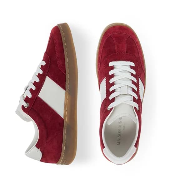 Γυναικεία Δερμάτινα Sneaker Maison Minrelle 10733002 - image 5