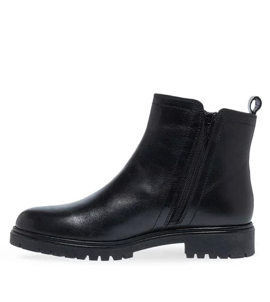 Γυναικεία Δερμάτινα Μποτάκια Parex 10332172 in Black