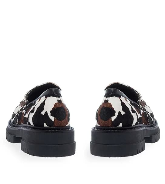 Γυναικεία Δερμάτινα Μοκασίνια Maison Minrelle 10532108 in Animal Print