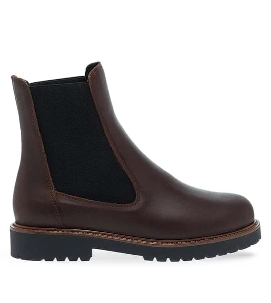 Γυναικεία Δερμάτινα Μποτάκια Parex 10332319 in Brown