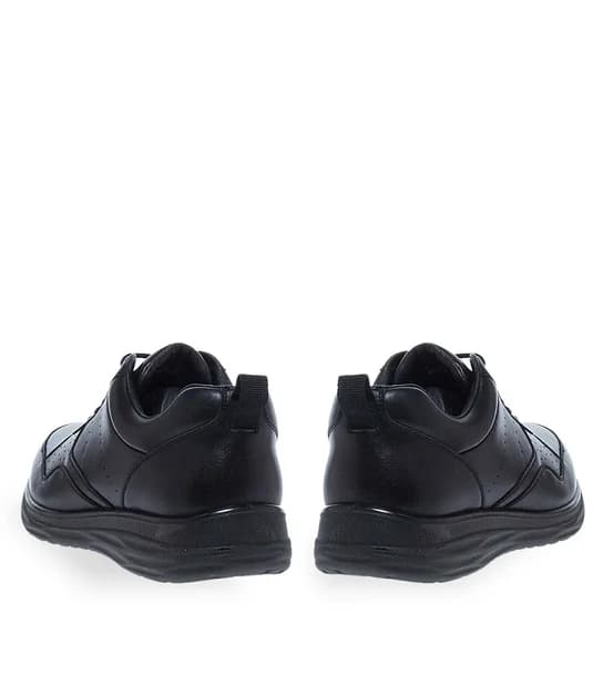 Ανδρικά Δερμάτινα Casual Παπούτσια Parex 13129001 in Black