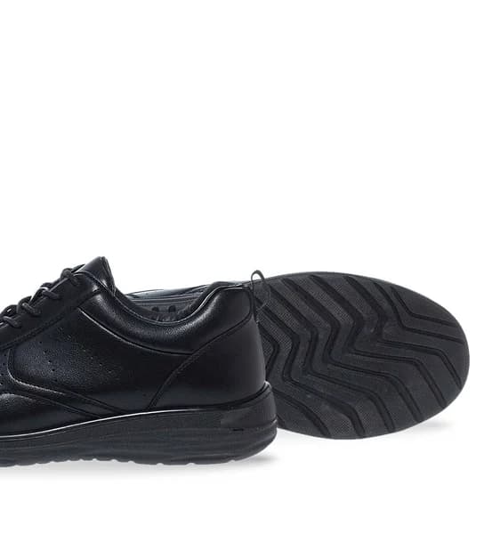 Ανδρικά Δερμάτινα Casual Παπούτσια Parex 13129001 in Black