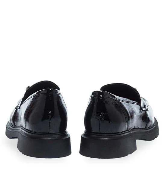 Γυναικεία Δερμάτινα Μοκασίνια 10530100 in Black