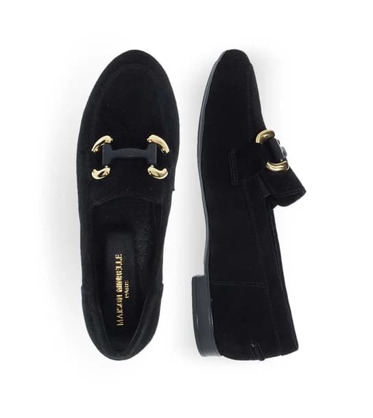 Γυναικεία Δερμάτινα Μοκασίνια 10530097 in Black