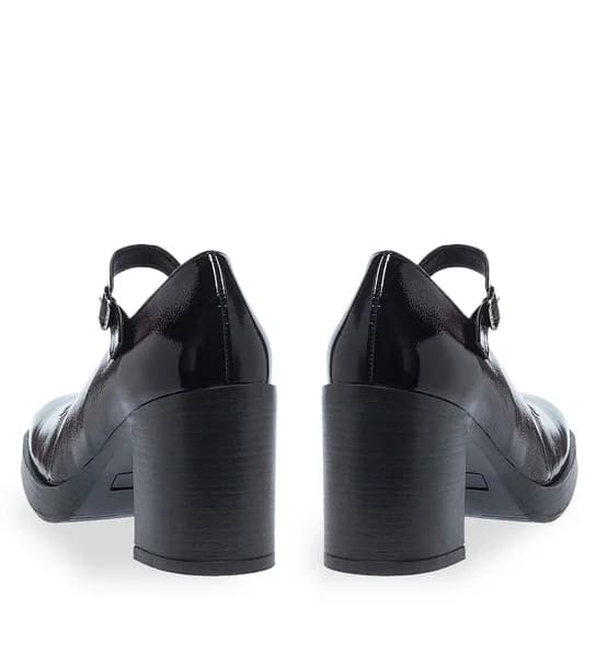 Γυναικείες Δερμάτινες Γόβες 10630073 in Black