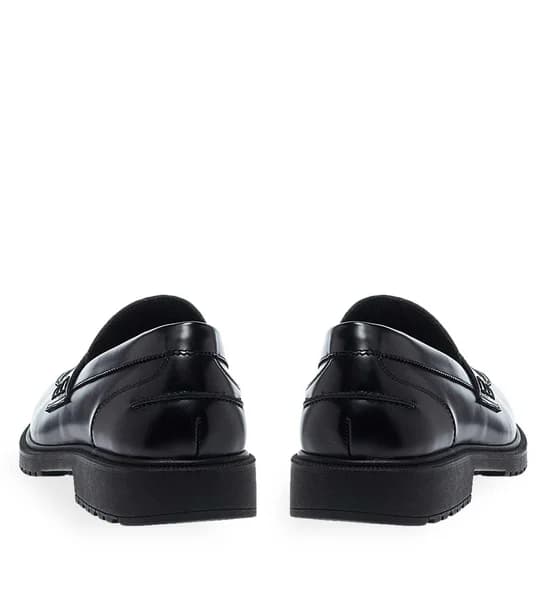 Ανδρικά Δερμάτινα Μοκασίνια Parex 13132012 in Black