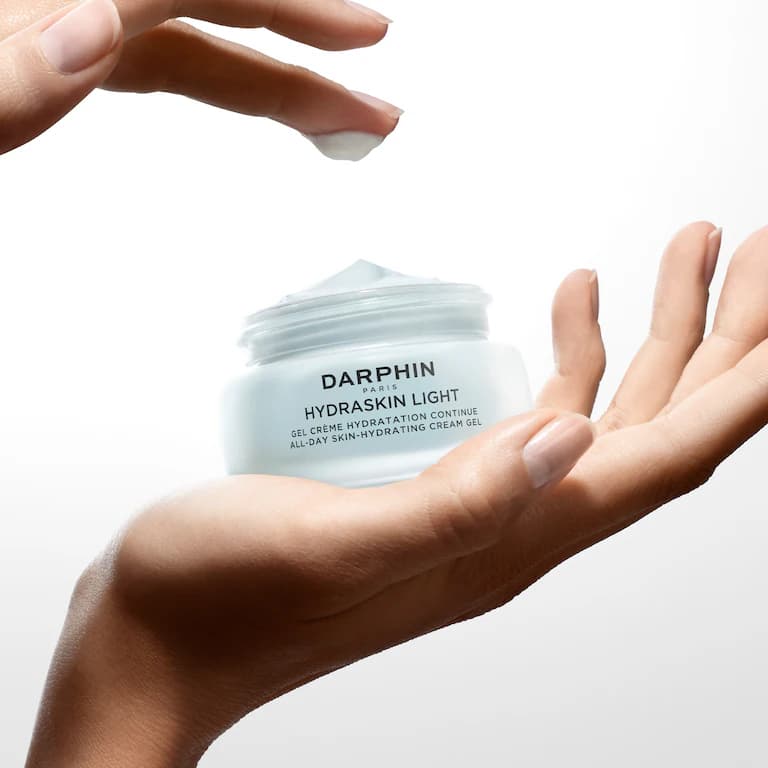 Darphin Promo The Hydrating Essentials with Hydraskin Intensive Hydrating Face Serum 5ml + Hydraskin Moisturizing Face Cream 50ml + Essential Oil Elixir Tangerine 4ml in Blue