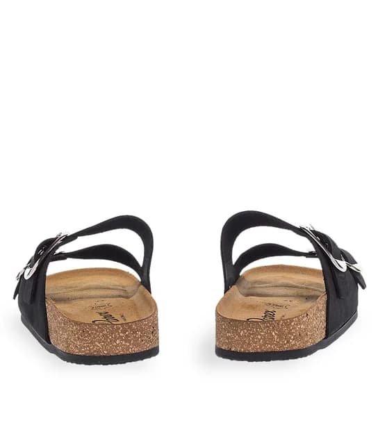 Γυναικεία Δερμάτινα Σανδάλια Parex 11531074 in Black