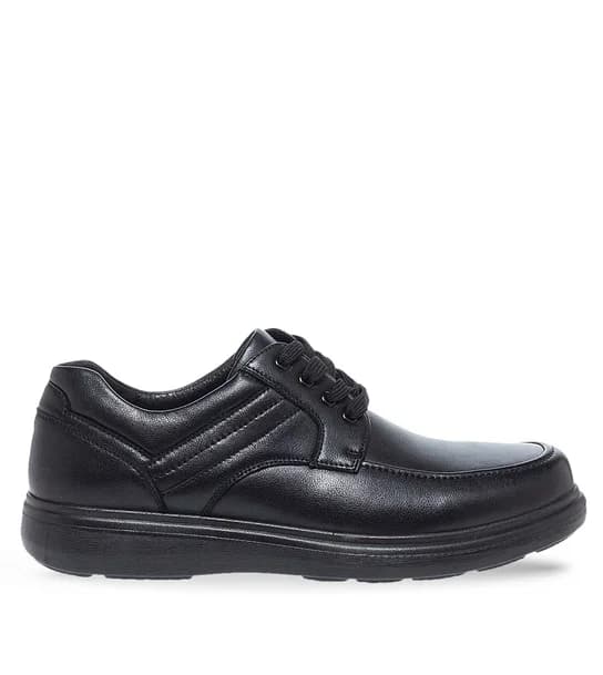 Ανδρικά Δερμάτινα Casual Παπούτσια Parex 13129002 in Black