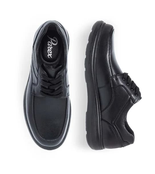 Ανδρικά Δερμάτινα Casual Παπούτσια Parex 13129002 in Black