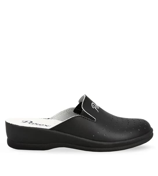 Γυναικεία Δερμάτινα Σαμπό Parex 12514028 - Black