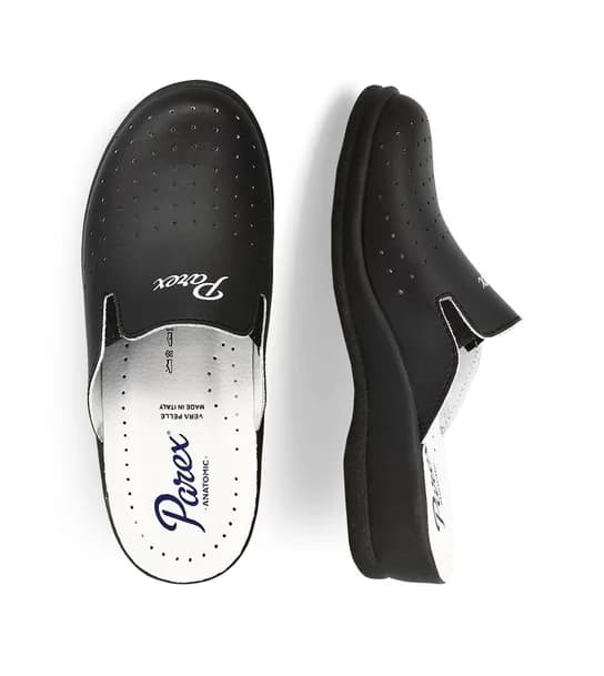 Γυναικεία Δερμάτινα Σαμπό Parex 12514028 - Black