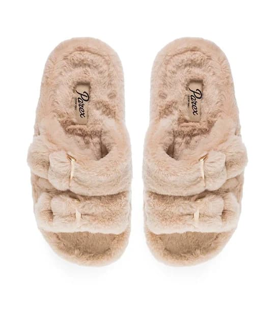 Γυναικείες Παντόφλες Σπιτιού Parex 10132131 - Beige