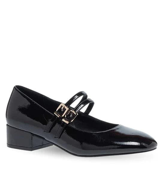 Γυναικεία Mary Jane Παπούτσια Parex 10632006 - Black