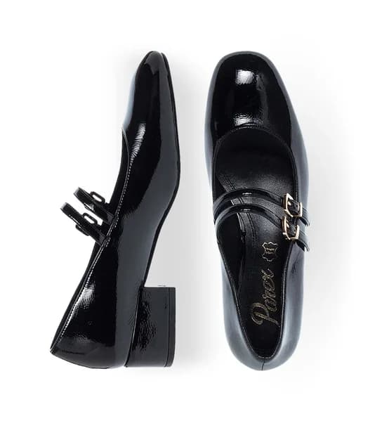 Γυναικεία Mary Jane Παπούτσια Parex 10632006 - Black