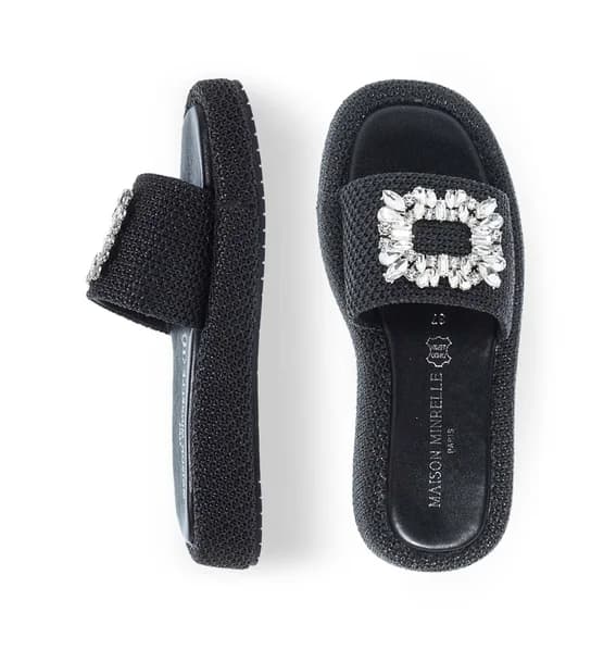 Γυναικεία Flatform Parex 12729000 - Black