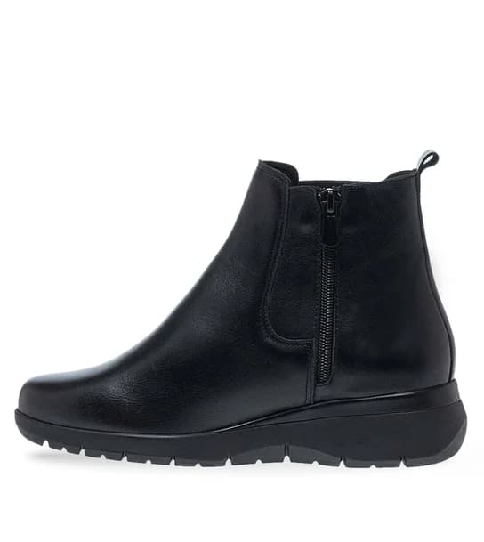 Γυναικεία Δερμάτινα Μποτάκια Parex 10332176 - Black
