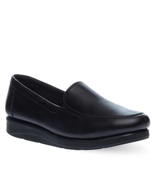 Γυναικεία Δερμάτινα Μοκασίνια Parex 10528079 - Black