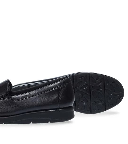 Γυναικεία Δερμάτινα Μοκασίνια Parex 10528079 - Black