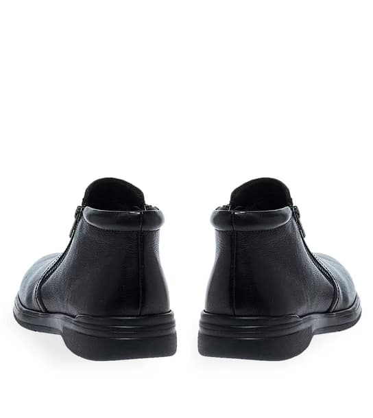 Ανδρικά Δερμάτινα Μποτάκια Parex 10332117 in Black