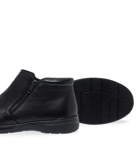 Ανδρικά Δερμάτινα Μποτάκια Parex 10332117 in Black