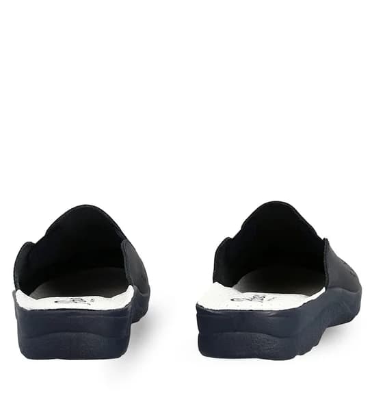 Ανδρικό Ανατομικό Δερμάτινο Σαμπό Parex 11221000 in Blue
